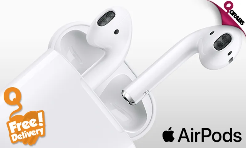 Apple Wireless AirPods with Charging Case!